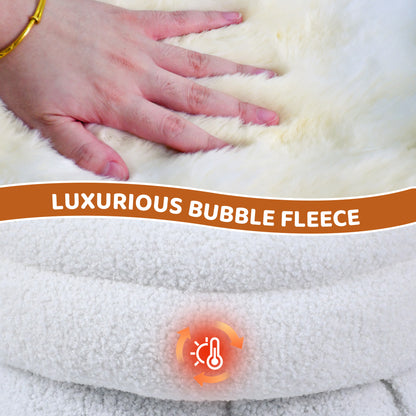 The Ultimate 2-in-1 Self-Warming Cat Burrow & Play Mat