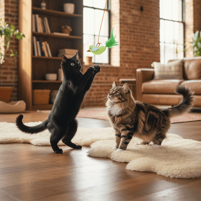 The Original Catpick® Silent Hunter: Realistic Flying Bird Teaser