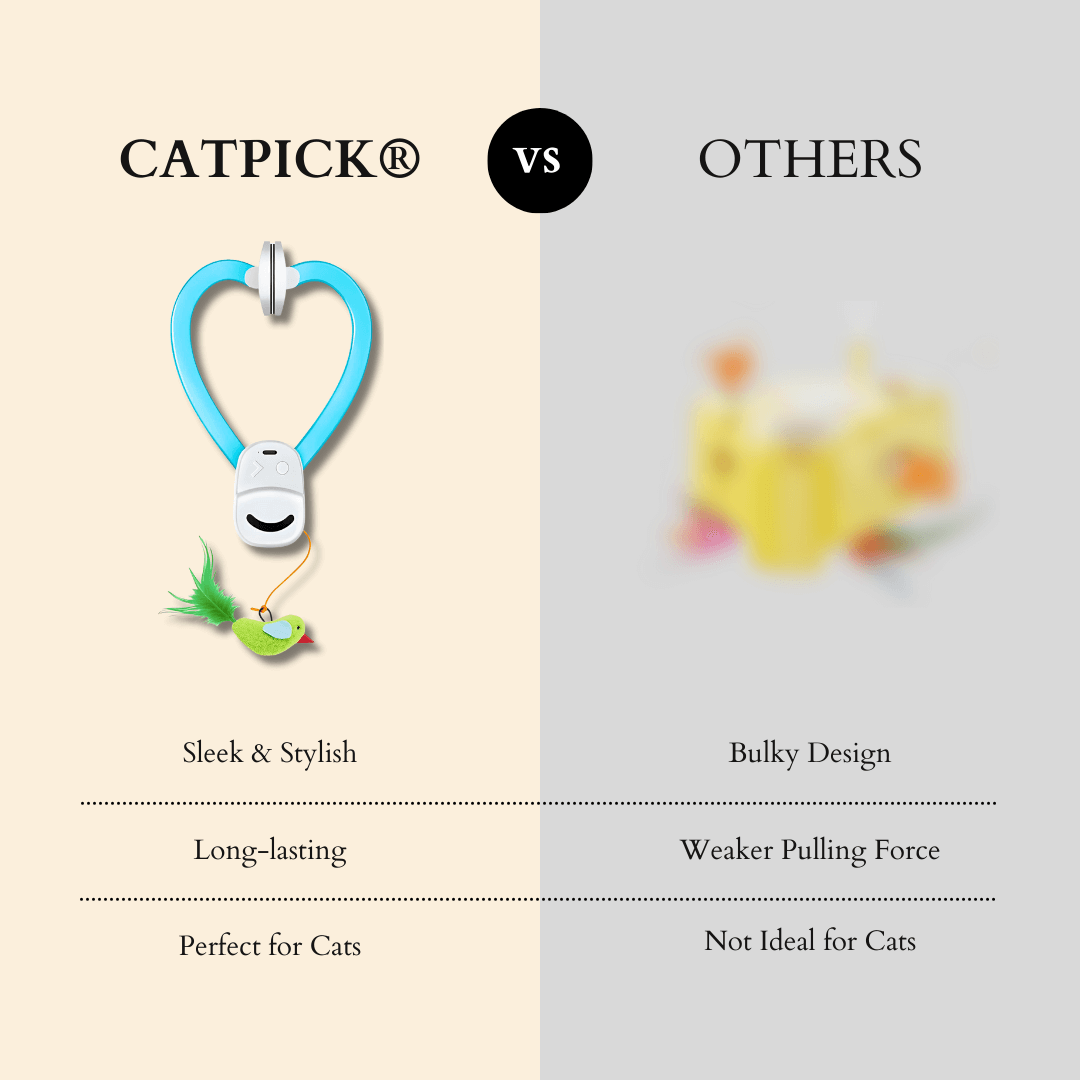 The Original Catpick® Silent Hunter: Realistic Flying Bird Teaser