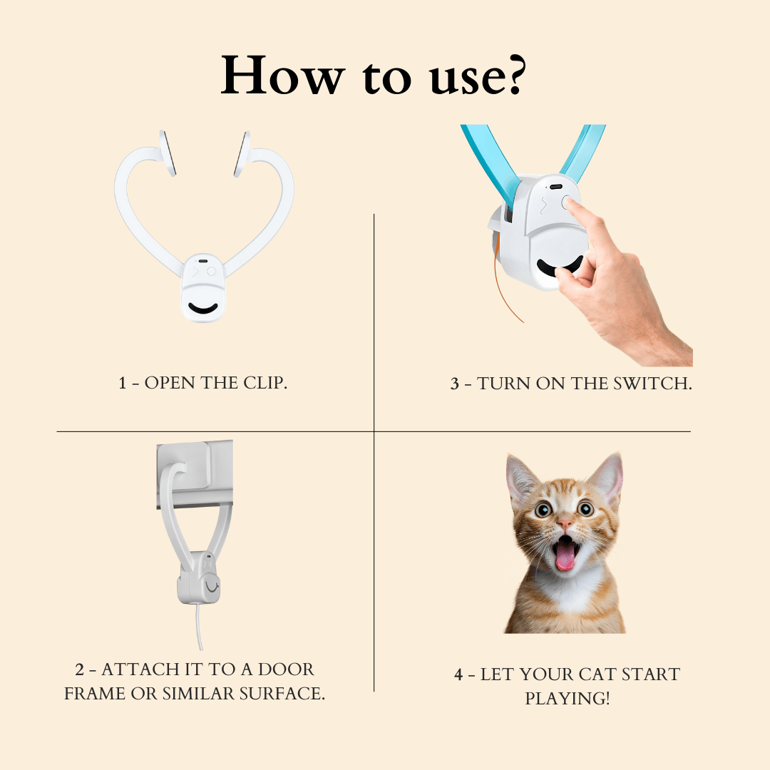 The Original Catpick® Silent Hunter: Realistic Flying Bird Teaser