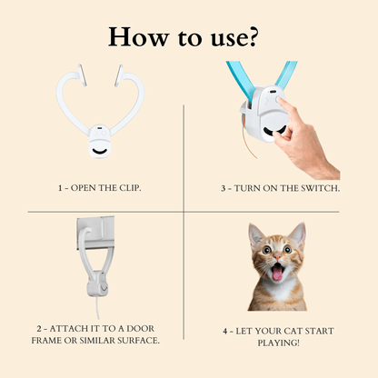 The Original Catpick® Silent Hunter: Realistic Flying Bird Teaser